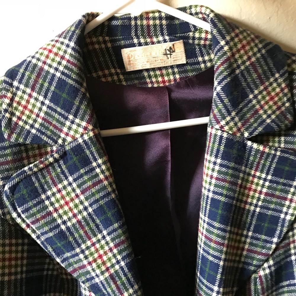 Vintage Original Pendleton ladies plaid jacket
